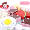 Wooden Simulation Business Breakfast Afternoon Tea Play House Kitchen Toys Children'S Kitchen Early Education Fun Games