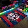 Design Bayernu Mnichov Křišťálový sametový koberec Útulný Ne?Protiskluzová tištěná předložka do ložnice, obývacího pokoje, předsíně