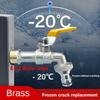 Garden Home Faucet Adapter Metal Tap 1/2'' IBC Water Tank Connector 2-Way 1-Way Irrigation Joint Replacement Fitting Ball Valve