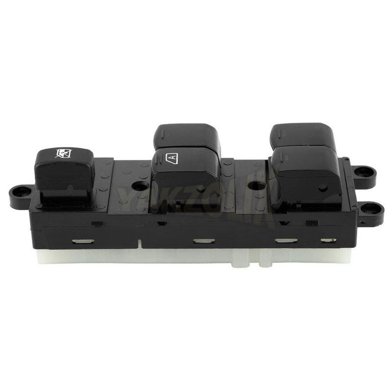 Front Left Master Electric Window Lifter Switch For Nissan Navara D40 Pathfinder R51 Qashqai 2005 2006 2007 2008 2009 2010-2016