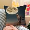 Giraffe Personalized Picture Text Home Decorative Pillows Household Gifts 45x45cm