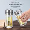 Xihe Double-Layer High-Temperature Glass Tea Infuser Cup