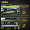 VANCROSER Jimny Front Grille Lights for Includes LED Fog Grille and Warning Lights in White and Yellow of for Custom Parts JB64/JB74, Lamps, Lights,