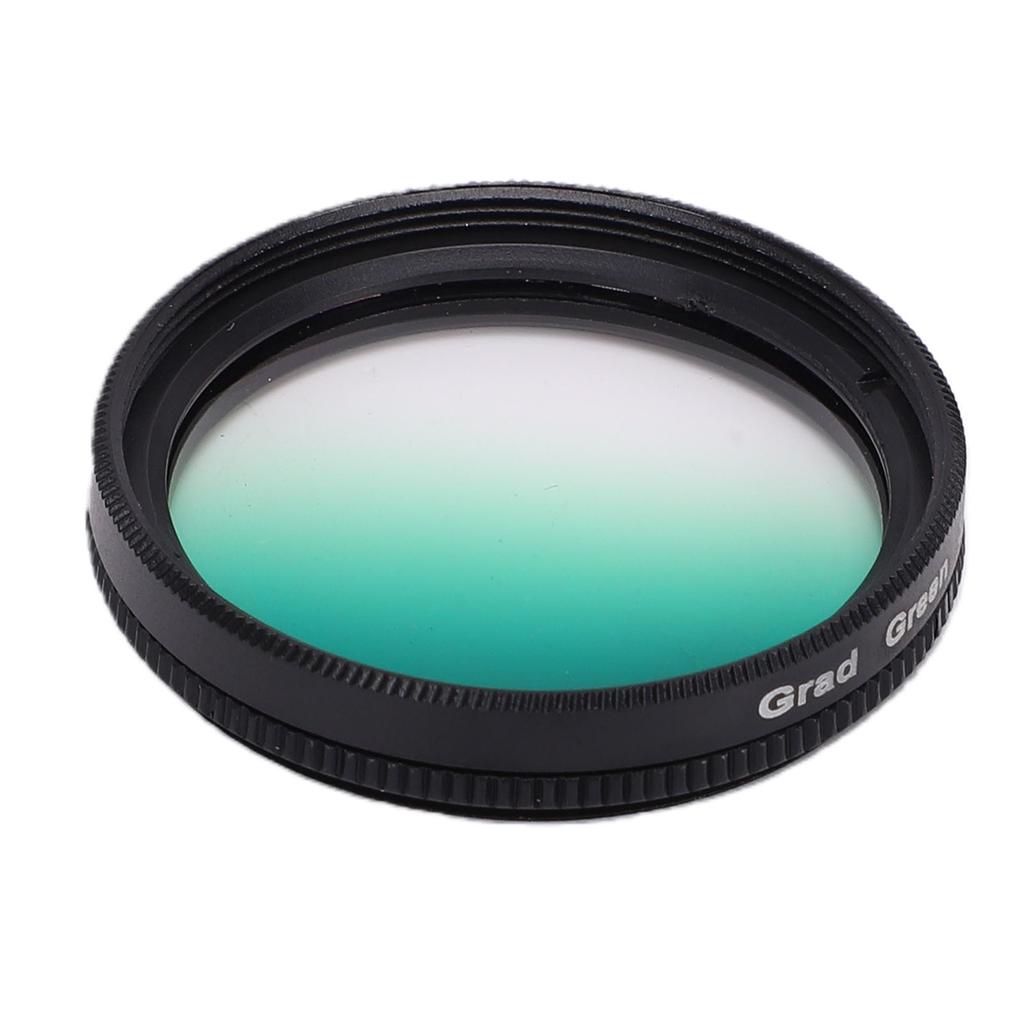 37mm gradueller Grünfilter Verlaufsfarbfilter für spiegellose DSLR-Kameraobjektive Aluminiumlegierungsrahmen Hohe Auflösung