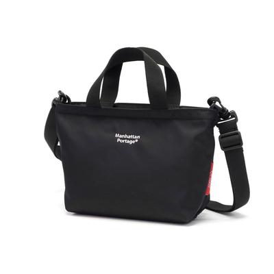 Echte Umhängetasche Micro Portage Tote Bag Matte Twill Schwarz [Manhattan Portage] [Official]