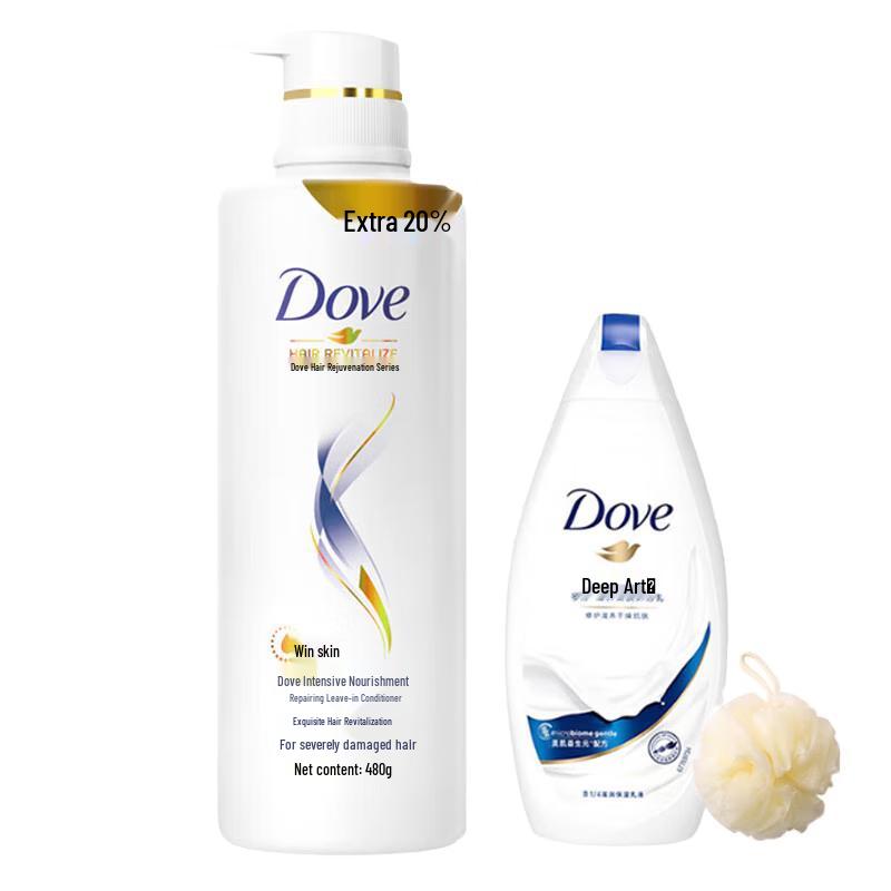 Dove Hair Care & Body Wash Set