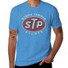 T-shirt basic vintage STP t-shirt nere semplici anime per uomo