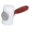 Leather Carving Hammer NonSlip and Durable Wood Handle Nylon Hammer for Stamping Sew Leather