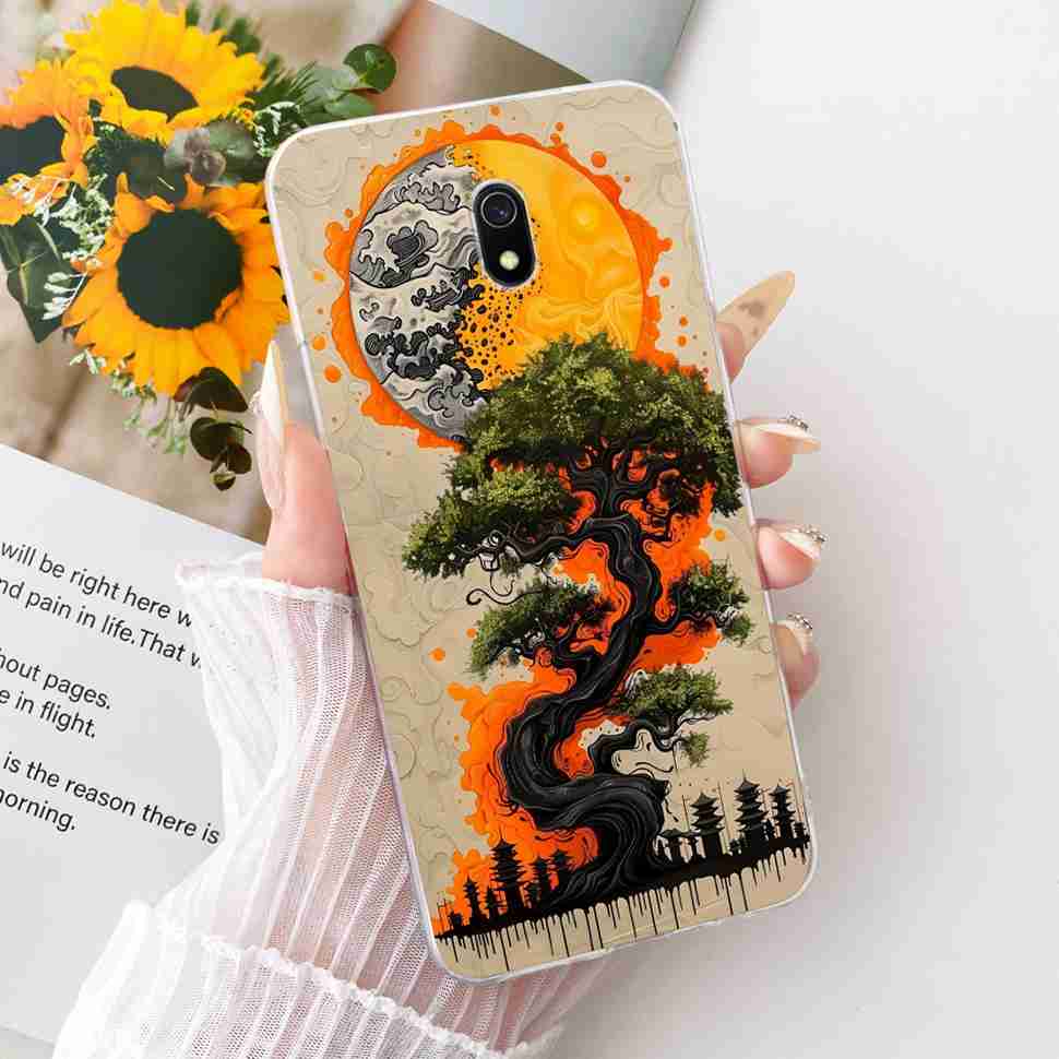 For Xiaomi Redmi 8A Casing 6.22" Cute Cat Painted Cover Soft Silicone Phone Case For Xiaomi Redmi8A Redmi 8A Back Cover Capa