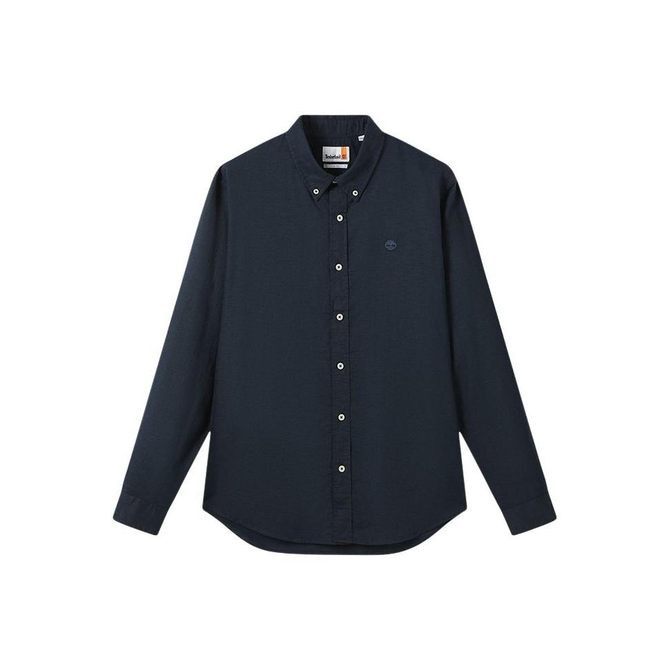 Timberland Loose Fit Breathable Button-Up Long Sleeve Shirt Men shirts A24WR-433 L