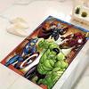 1 Stück Marvel Avengers Superhelden Teppich, Rutschfeste Fußmatte, Cartoon-Charakter-Design, Weicher Samt, Raumdekoration, Waschbar
