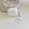 Small Fresh Floral Pendant AirpodsPro1 Earphone Case for Apple 1/1/1 Generation Wireless Bluetooth Protective Case