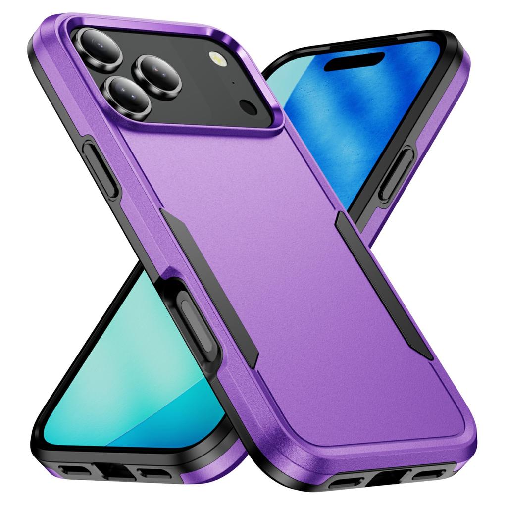 For iPhone 17 Pro Case PC+TPU Military Grade Drop Protective Phone Cover