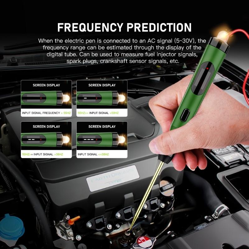 Heavy Duty Automobile Circuit Tester,  5V-30V Test Light with Extended Test Cable Circuit Voltage Tester for Car