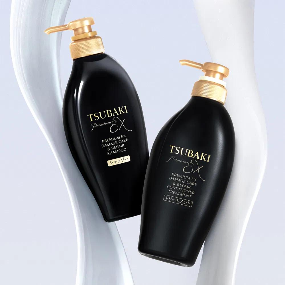 TSUBAKI Premium EX Damage Care & Repair Shampoo 450ml + Conditioner Treatment 450ml Hair Care Set