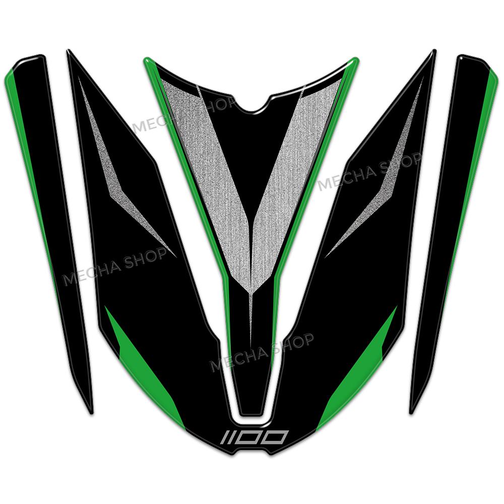Tank Pad for Versys 1100 VERSYS1100 2025 Protective Sticker Motorcycle Guard Stickers 3D Epoxy Resin Sticker
