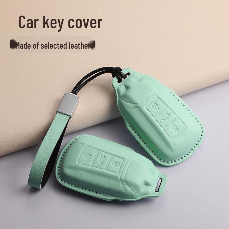 Dongfeng Citroen Schlüsselhülle: Echtleder-Hülle für C6, C5, C4L, Versailles C5X, Tianyi C5, C3XR