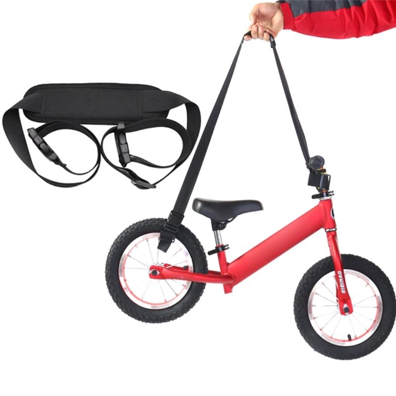 Kick Scooter Shoulder Strap Kids Bikes Carrying Strap with NonSlip Shoulder Pad