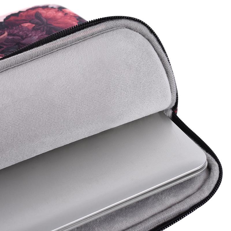 17-tommers digitaltrykt laptop-sleeve