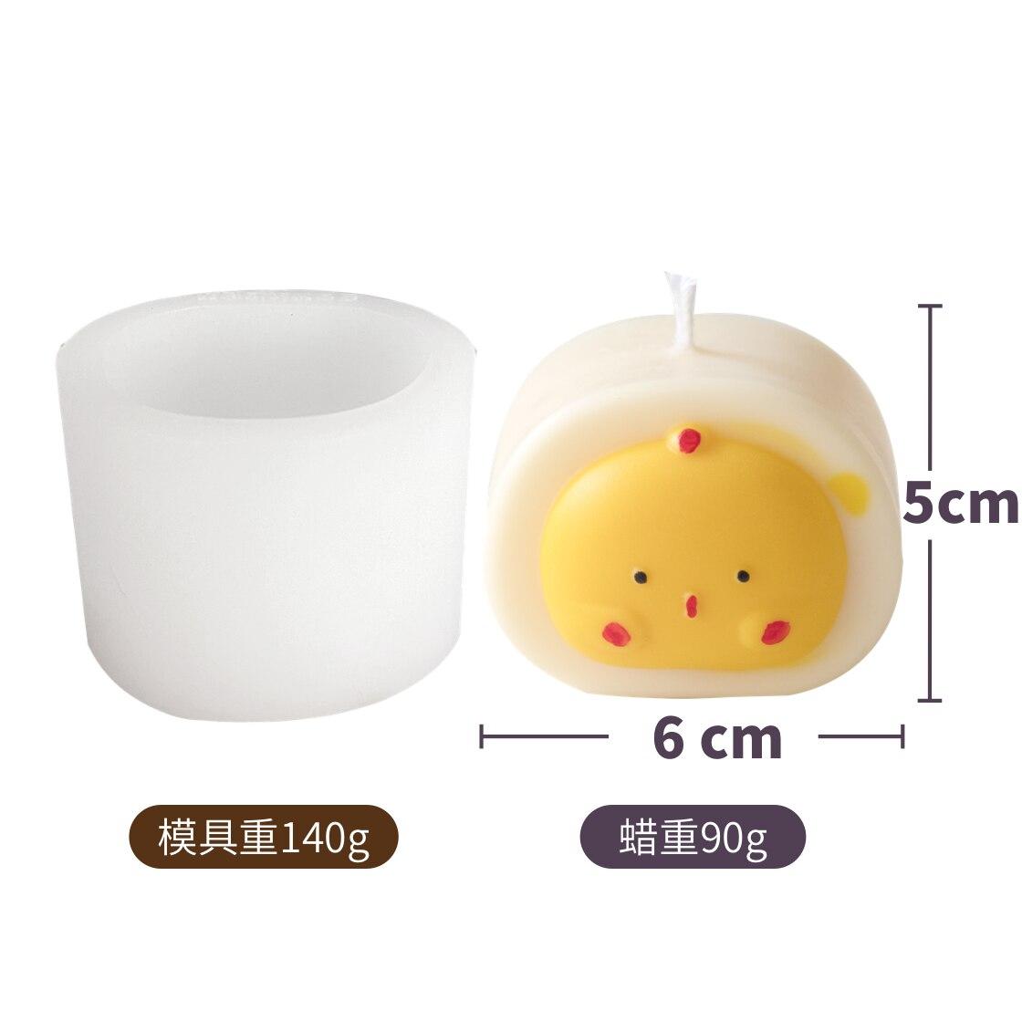 

3D форма для мыла в виде цыпленка, рождественский мусс с животными, силиконовая форма для мыла ручной работы, свечей, выпечки, ароматерапии, курицы, силиконовая форма для ванны