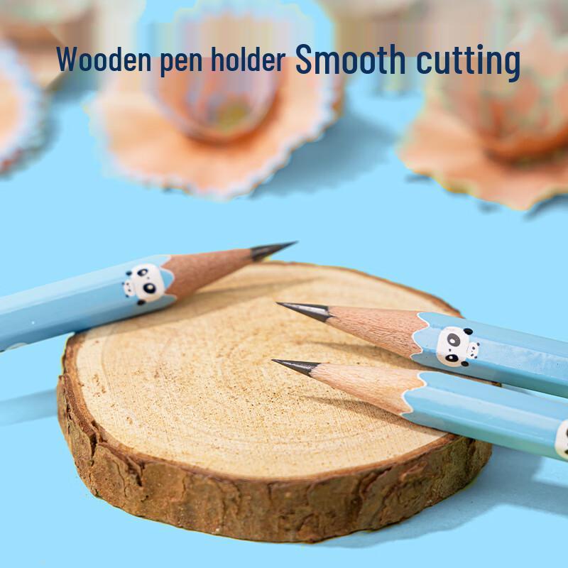 Deli Panda Theme 2B Hexagonal Pencils
