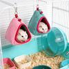 Hamster Hanging Nest Warm Semi-Enclosed Scratch-Resistant Hamster House Hammock Hamster Cage Deco For Golden Hamster