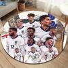 England National Football Team Round Area Rug,Carpet Rug for Living Room Bedroom Sofa Playroom Decor,Non-slip Floor Mat