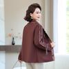 Petite Women's Spring & Autumn Short Trench Coat 2025 - Stylish Casual Outerwear for Middle-Aged and Elderly