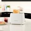 Grille-pain - RUSSELL HOBBS - EDEN - 800 W - 2 fentes - Blanc