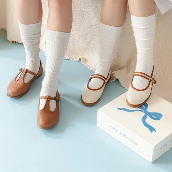 [2PACK] Rosy Cotton Knee Socks 2-Piece Set 2 Colors
