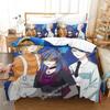 Hypnosis Mic Division Rap Battle Rhyme Anima 3D Bedding Set Duvet Cover Pillowcases Single Twin Full Queen King Size Home Decor
