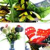 10/20/50Pcs Artificial Butterfly Insert Rod Garden Decor DIY Flower Arrangement
