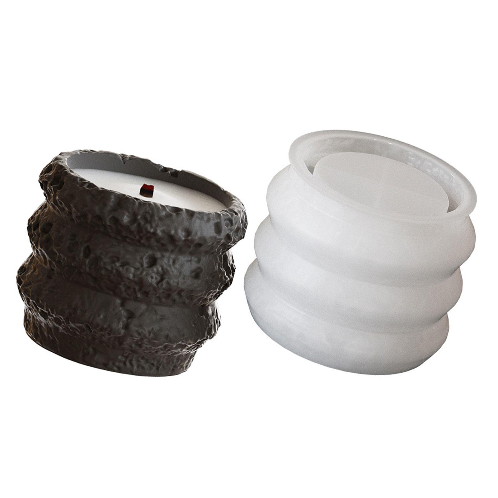 

Silicone Round Mould Tray for Epoxy Resin Castes Jewelry Plate Candle Holder Home Storage Craft Projects Supplies