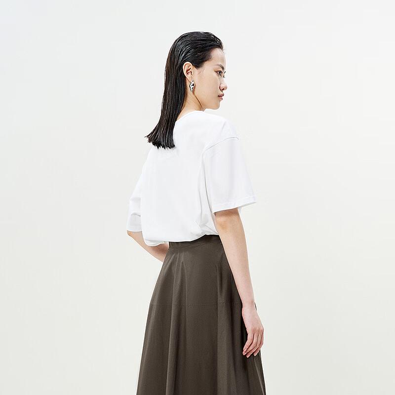 Less 2025 Summer Loose Short Sleeve Round Neck T-Shirt