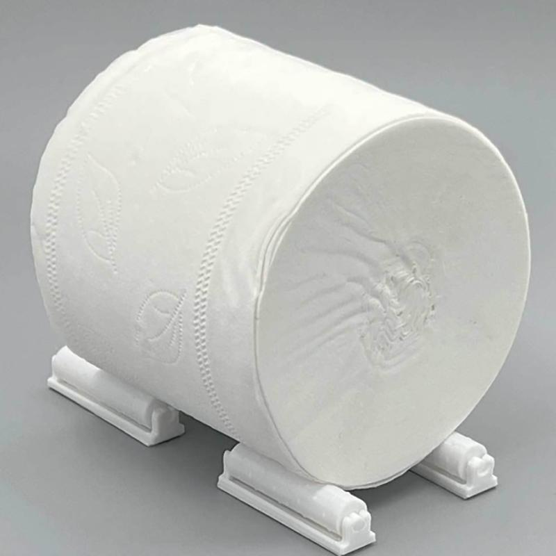 4/8PCS Toilet Paper Roller Holder Towel Plastic Roll Box Metal Replacement Rod Roller Outdoor Travel