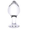 Anal Plug Glass Dildo Anal Beads Glitter Anal Pearl Anal Plug for Men Women Adult Goods 95CM45CM