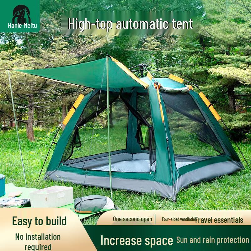

Hanlemeitu Automatic 4-Person Camping Tent