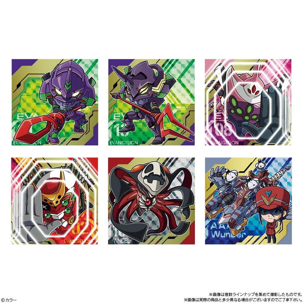 Niformation Evangelion: New Theatrical Edition Sticker Wafer Complement Project - Third Impact - 20-Piece Box (Candy Toy)