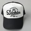 Dickies Mesh Cap with Original American Street Style DK Classic Logo, Unisex, Black, Casual, (Free Size, White)