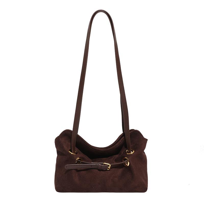 Tragbare Pendlertasche Herbst neue Mode Achselhöhle große Kapazität personalisierte Gürtelschnalle Damentasche Tragetasche
