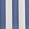 vidaXL Ersatzstoff für Markise Blau und Weiß 380x295 cm Polyester