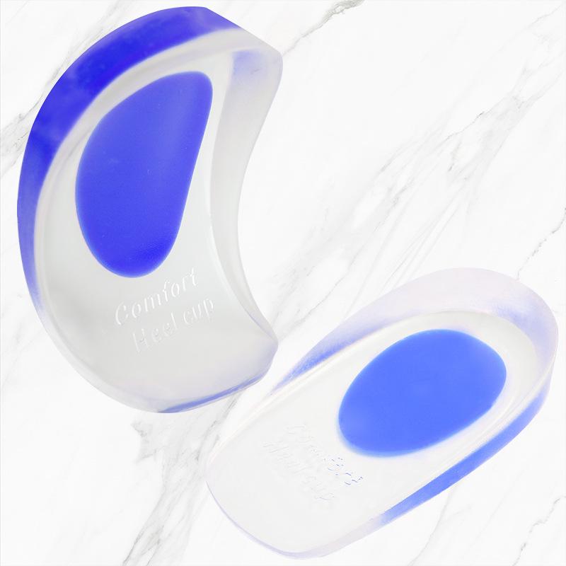 

Силиконовые накладки на пятки: Мягкие, Амортизирующие, Невидимая Прибавка Роста, Обезболивающие, Для Женщин. Large (Men s) синий