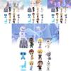 Mini Princess Figurine Set With 12 Adorable Elsa Anna And Olaf Characters For Collectors