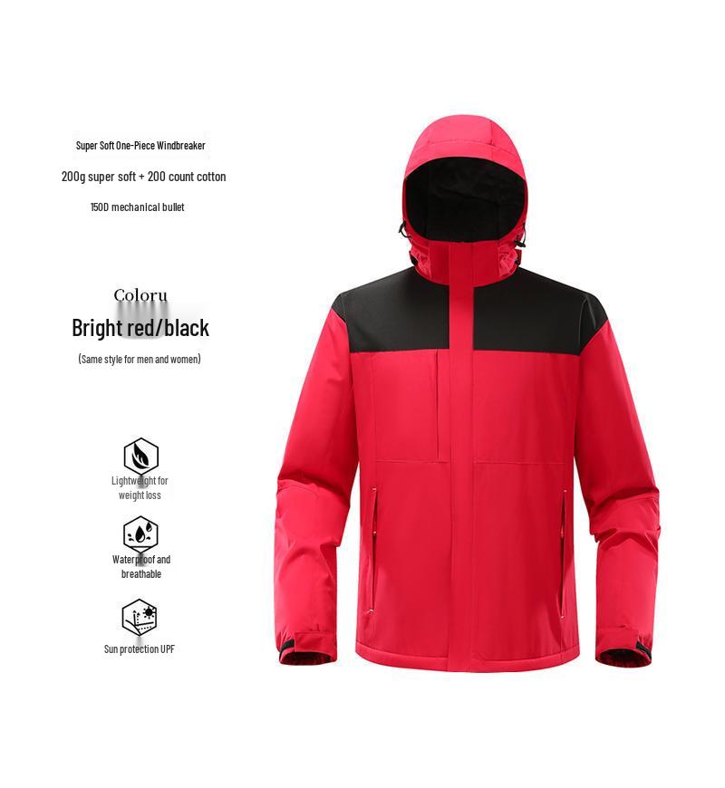 

Мужская и женская куртка с капюшоном из флиса Silver Fox, ветрозащитная/водонепроницаемая, с логотипом на заказ Large (L)