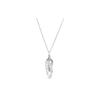 925 Sterling Silver Necklaces Women's Silver 397753CZ