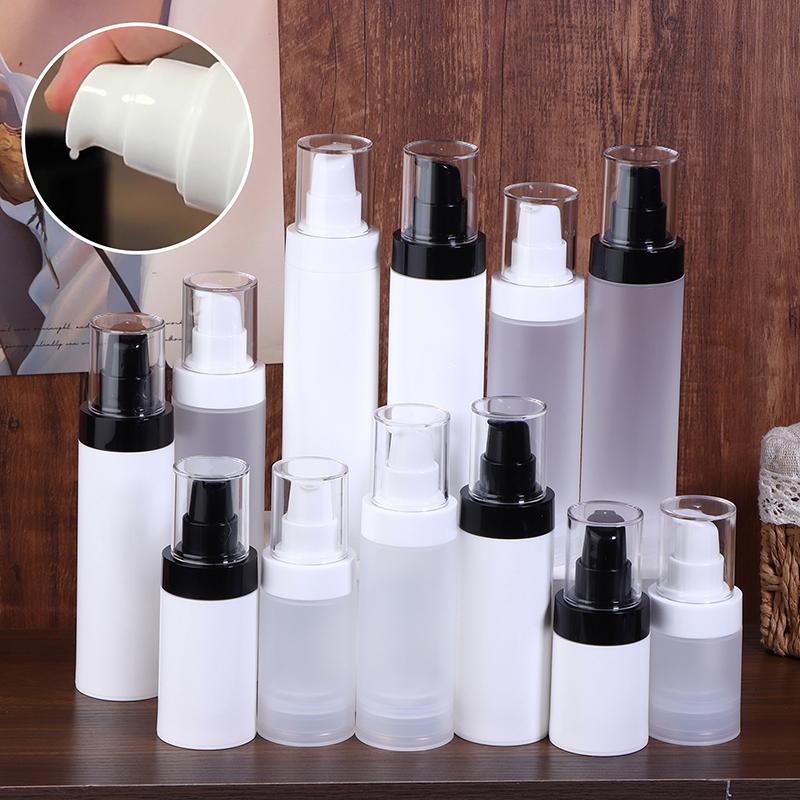 30ml-120ml Reise-Pumpflaschen-Spender Leere Lotionflaschen Nachfüllbarer Kosmetikbehälter Drucktyp Damen Make-up Feuchtigkeitscremes