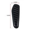 ABS Universal Car Decorative Fake Air Outlet Hood Decorative Air Flow Intake Hood Scoop Bonnet Vent Cover Stickers Styling