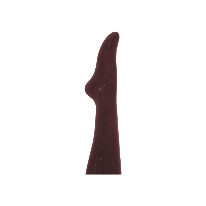 Mini Heart Line Stockings (Brown)