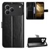 Flip Cover Compatible for Tecno Spark 50 4G Leather Case [Flip Vintage Leather] Shockproof Durable Retro Phone Case