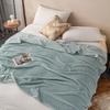 Summer Lightweight Coral Fleece Throw Blanket - Single Size for Student Dorms, Ideal for AC Naps On Sofa